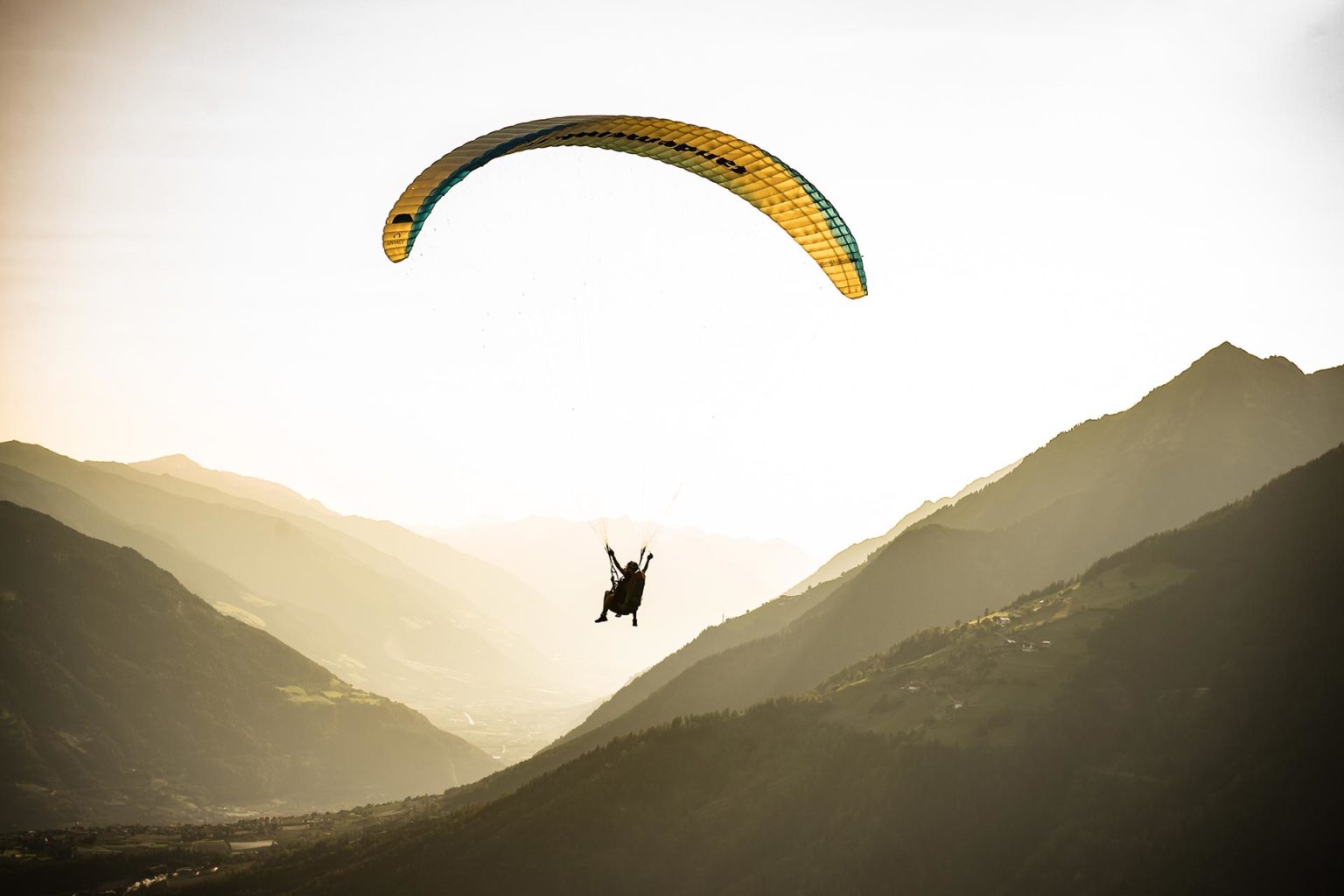 Paragleiten in Saltaus im Passeiertal