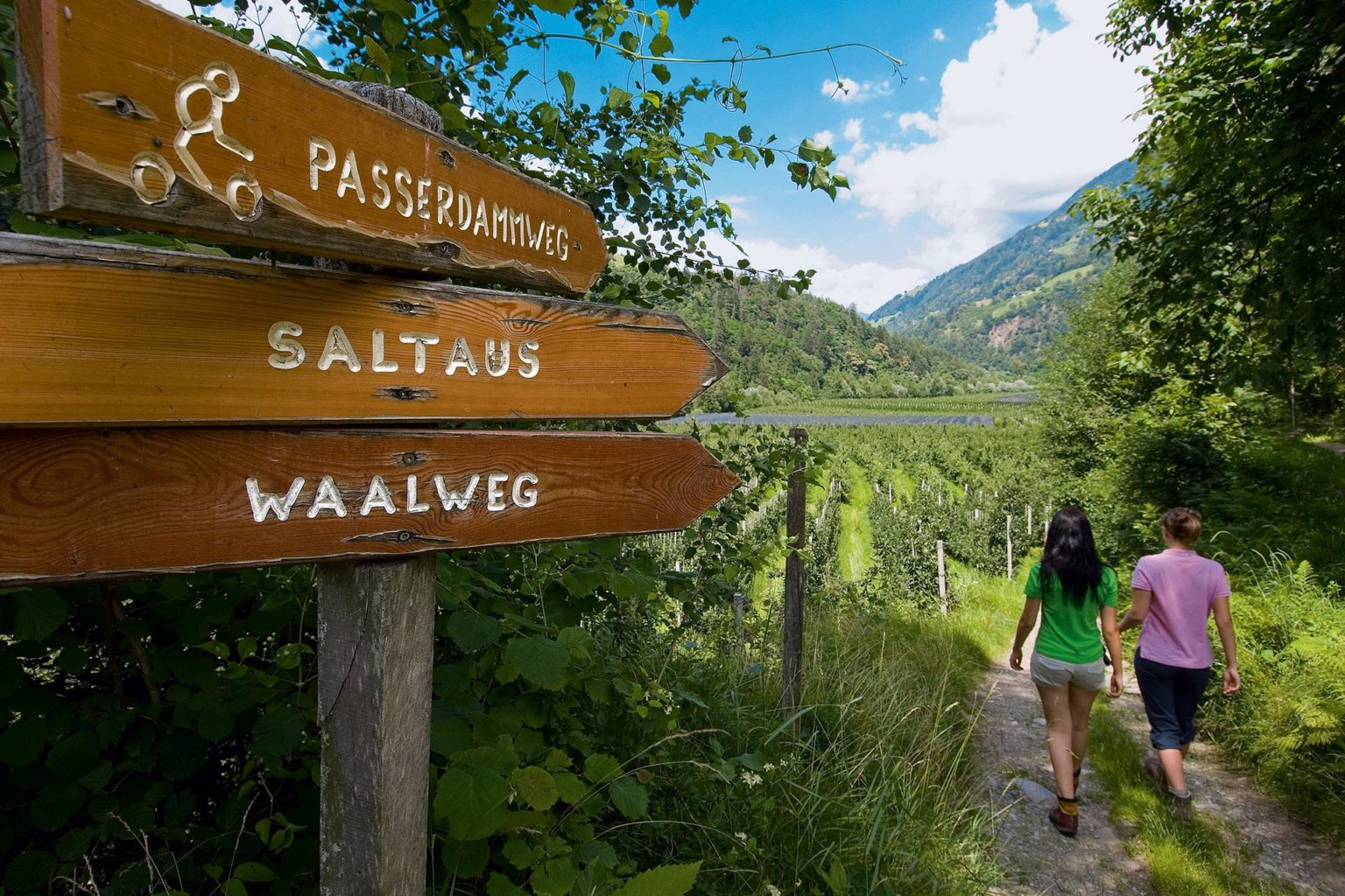 Der Maiser Waalweg / Saltauser Waalweg