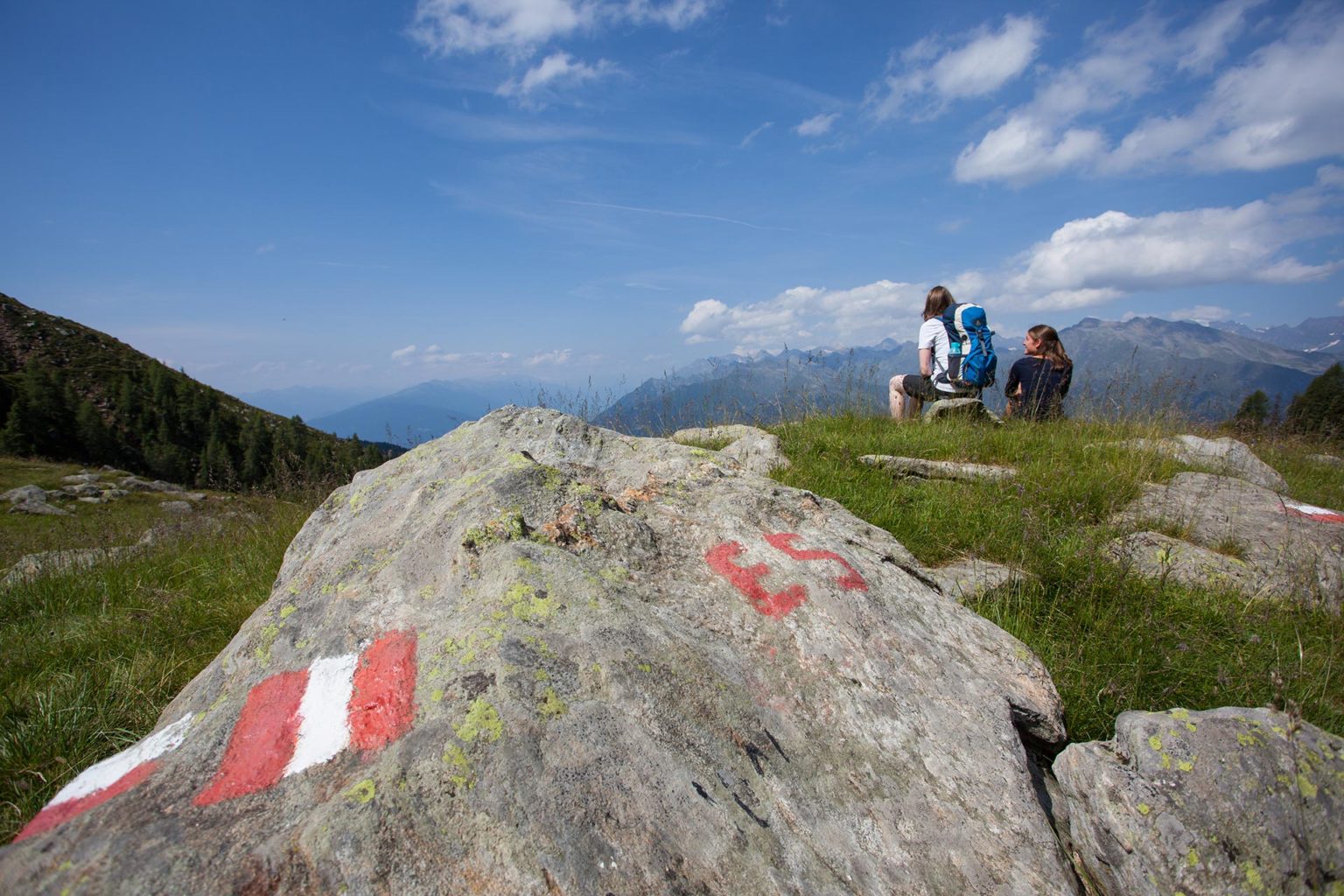 Der Europäische Fernwanderweg E5