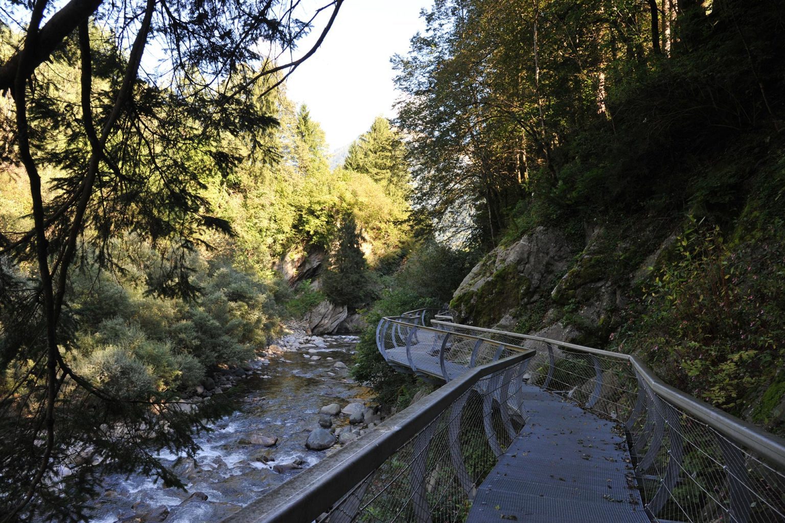 Der Schluchtenweg im Passeiertal